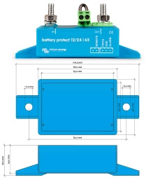 Защита батарей Victron Battery protect 12/24 65A (10266891)